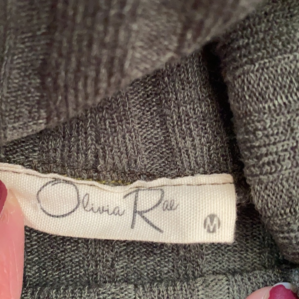 Olivia Rae Cropped Turtleneck - Picture 2 of 3